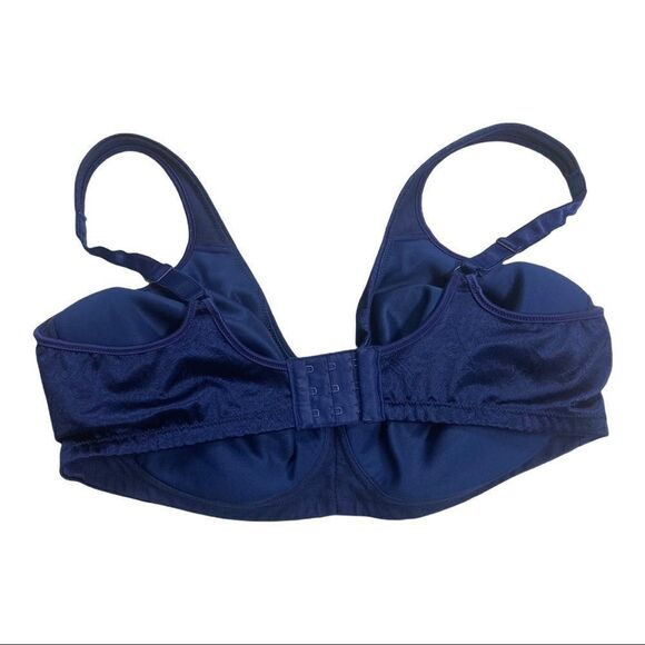 BALI blue bra, size 38D,3 prong closure, - Picture 2 of 9